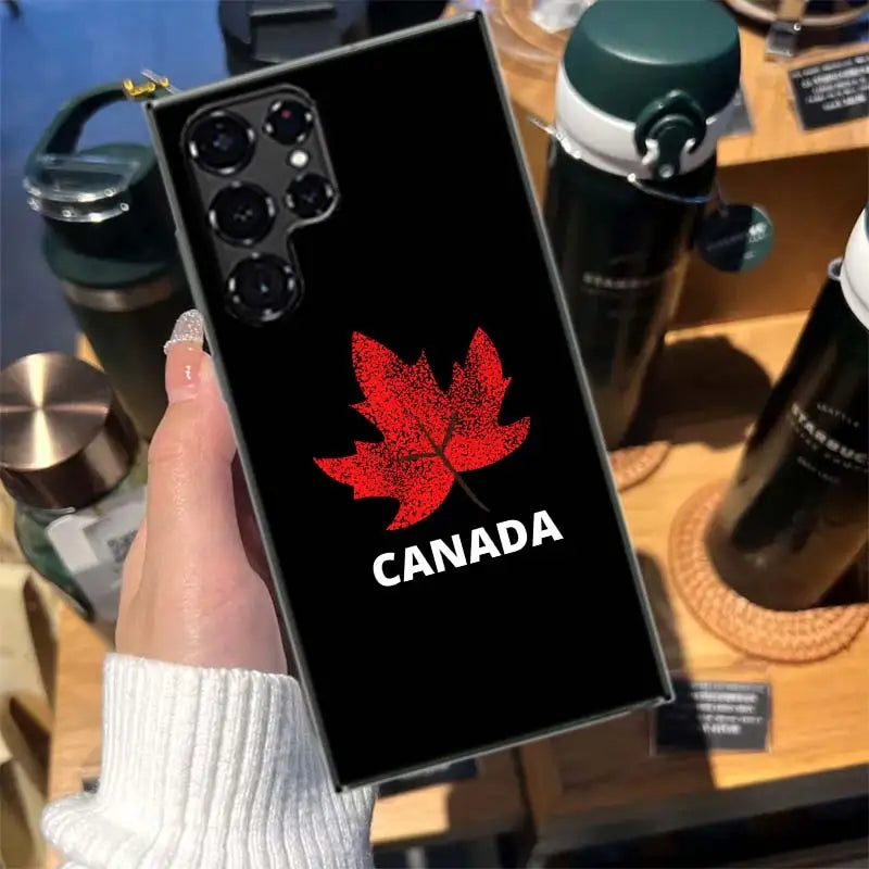 Canada National Football Team Logo Phone Case - Samsung Galaxy Protective Cover
