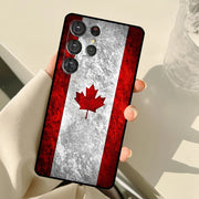 Canada Canadian Flag Case For Samsung Galaxy S25 Ultra S21 S22 S23 S24 Ultra S9 S10 Plus S20 FE S24 FE Back Cover