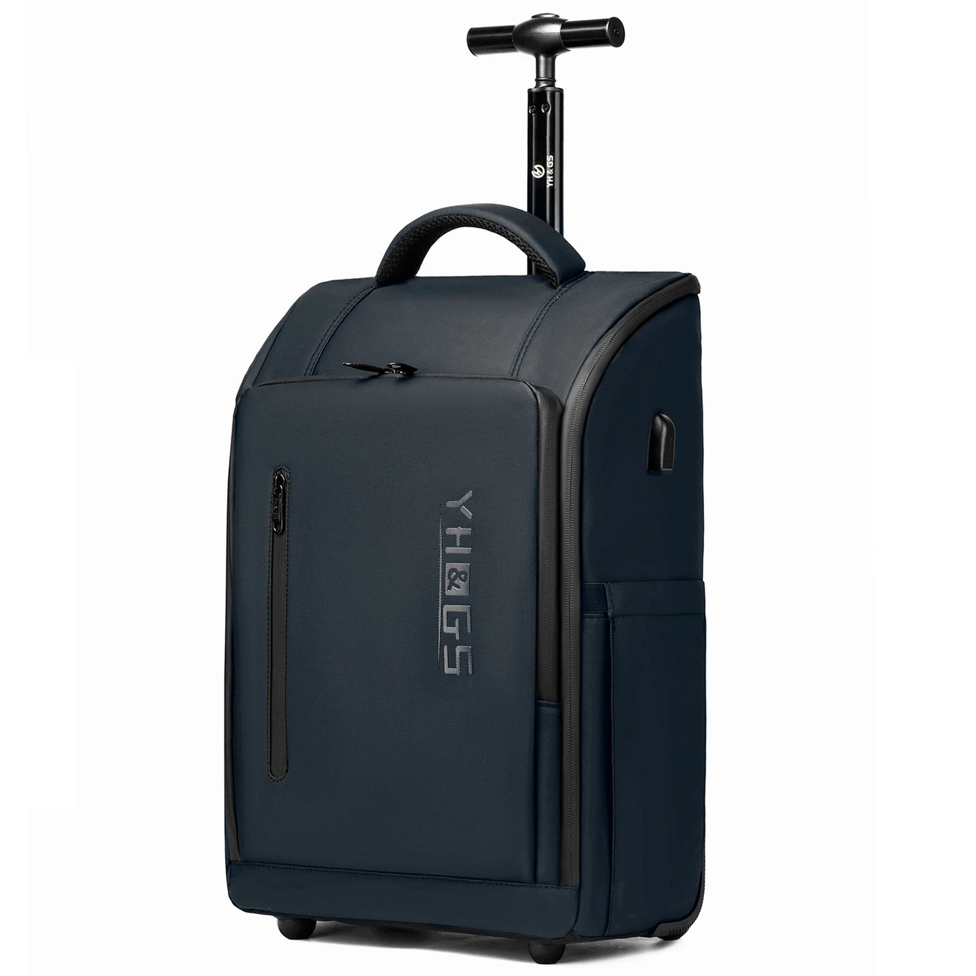 Rolling Travel Backpack Carry-On - Lightweight & Versatile Wheeled Bag