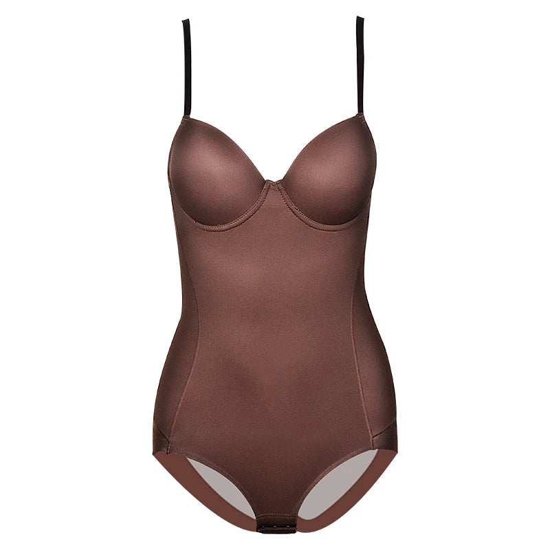 Medium Control Underwire Bodysuit Shaper with Cups