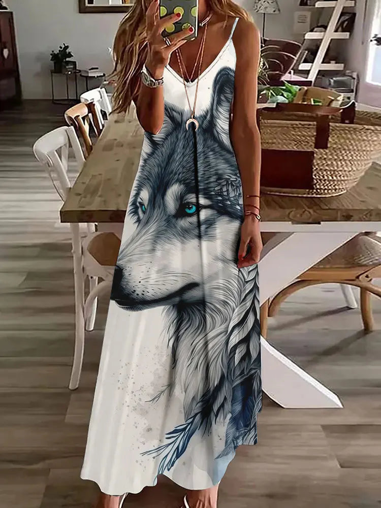 Bohemian Inspired Halter Dress – A Must-Have for Spring & Summer
