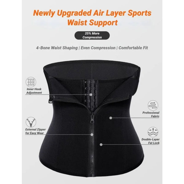 Firm Tummy-Control Waist Slimmer Trainer | OWNLUXE