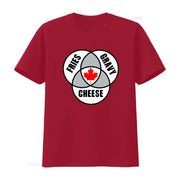 Canadian Poutine T-Shirt – Vintage Washed Maple Leaf Graphic Tee, S–6XL | OWNLUXE