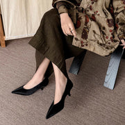 Women's Pointed Toe High Heel Pumps (Black) – Shop at OWNLUXE