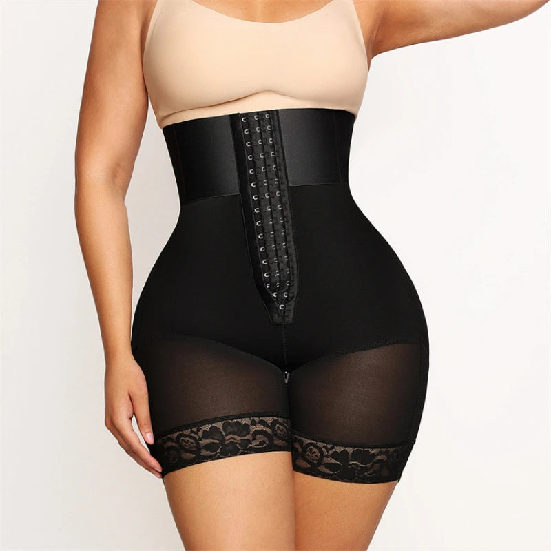 High Waist Butt Lifter Shaper Shorts - Firm Tummy Control Shapewear