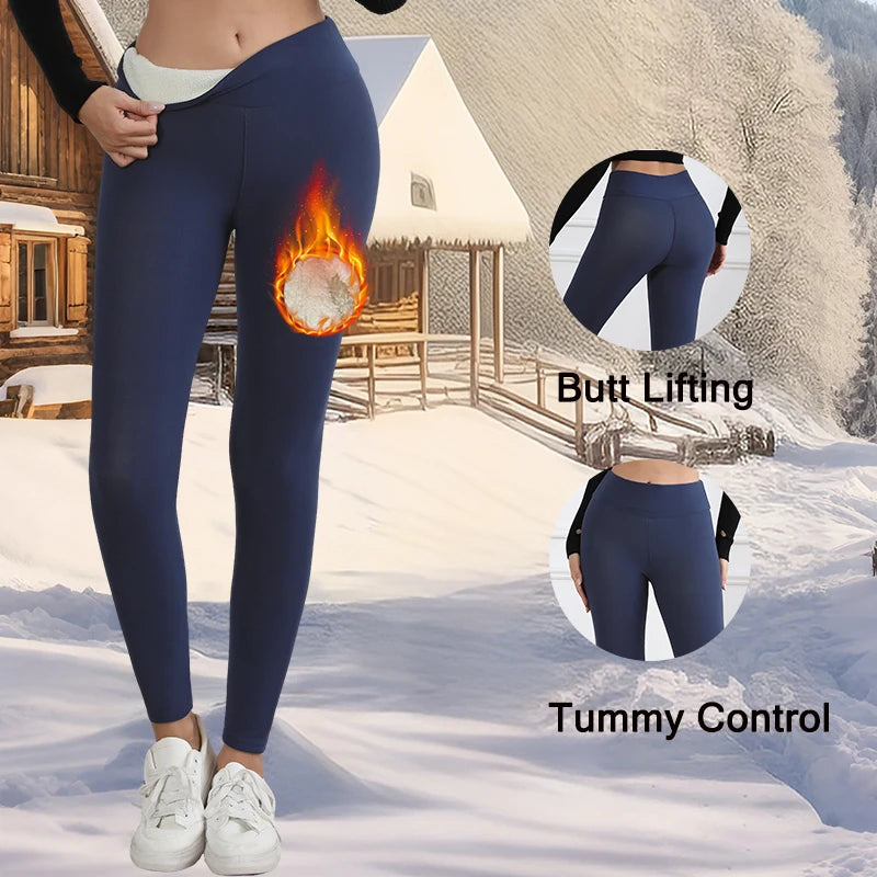 Velvet High-Waist Leggings | OWNLUXE