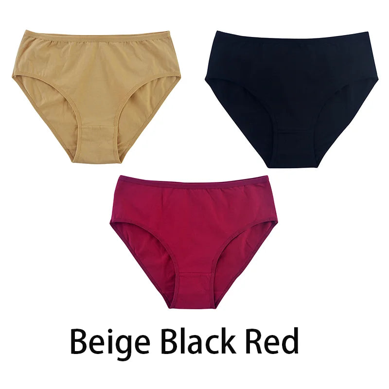 Women's Seamless Cotton Briefs 3-Pack | 6 Colors | OWNLUXE