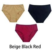 Women's Seamless Cotton Briefs 3-Pack | 6 Colors | OWNLUXE