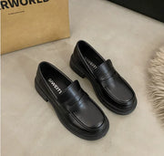 Women's Round Toe Retro Loafers – Shop at OWNLUXE