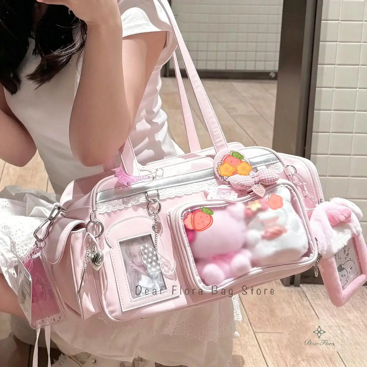 Y2K Concert Ita Bag JK Large Capacity Shoulder Bag Cute | OWNLUXE