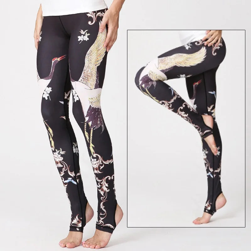 Women’s High-Rise 4-Way Stretch Sports Leggings – Fast Dry