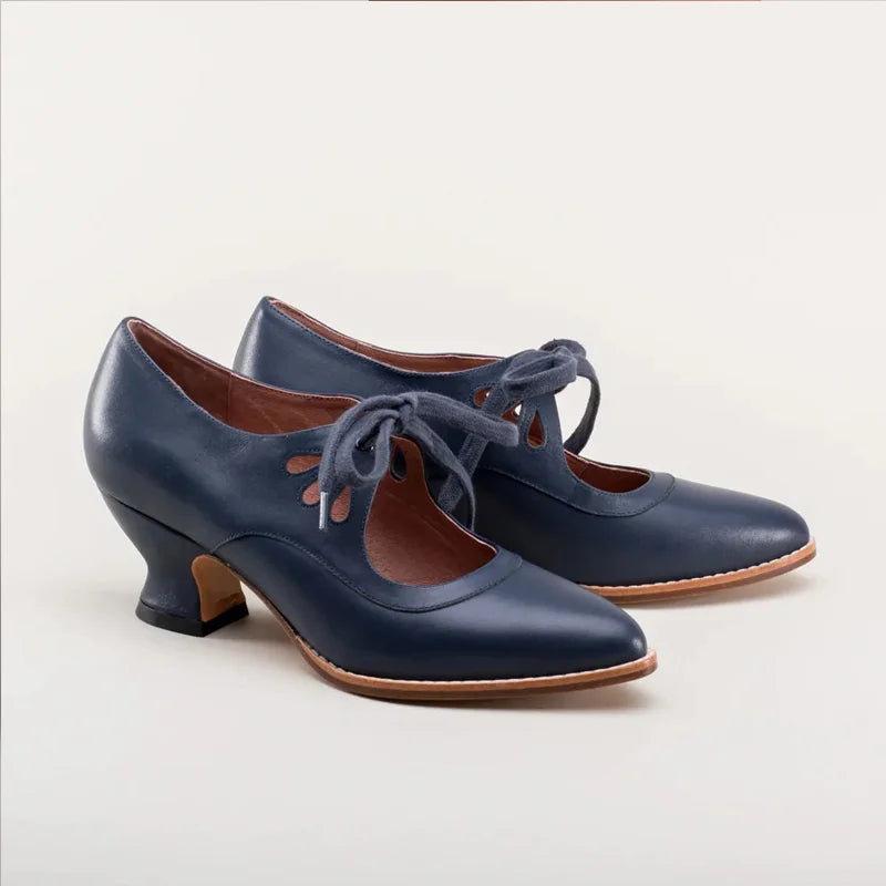 Women's Low Heel Lace Plus-Size Pumps – Shop at OWNLUXE