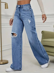 Jeans Wide-Leg Denim Pants | OWNLUXE