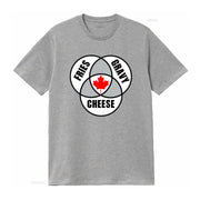 Canadian Poutine T-Shirt – Vintage Washed Maple Leaf Graphic Tee, S–6XL | OWNLUXE