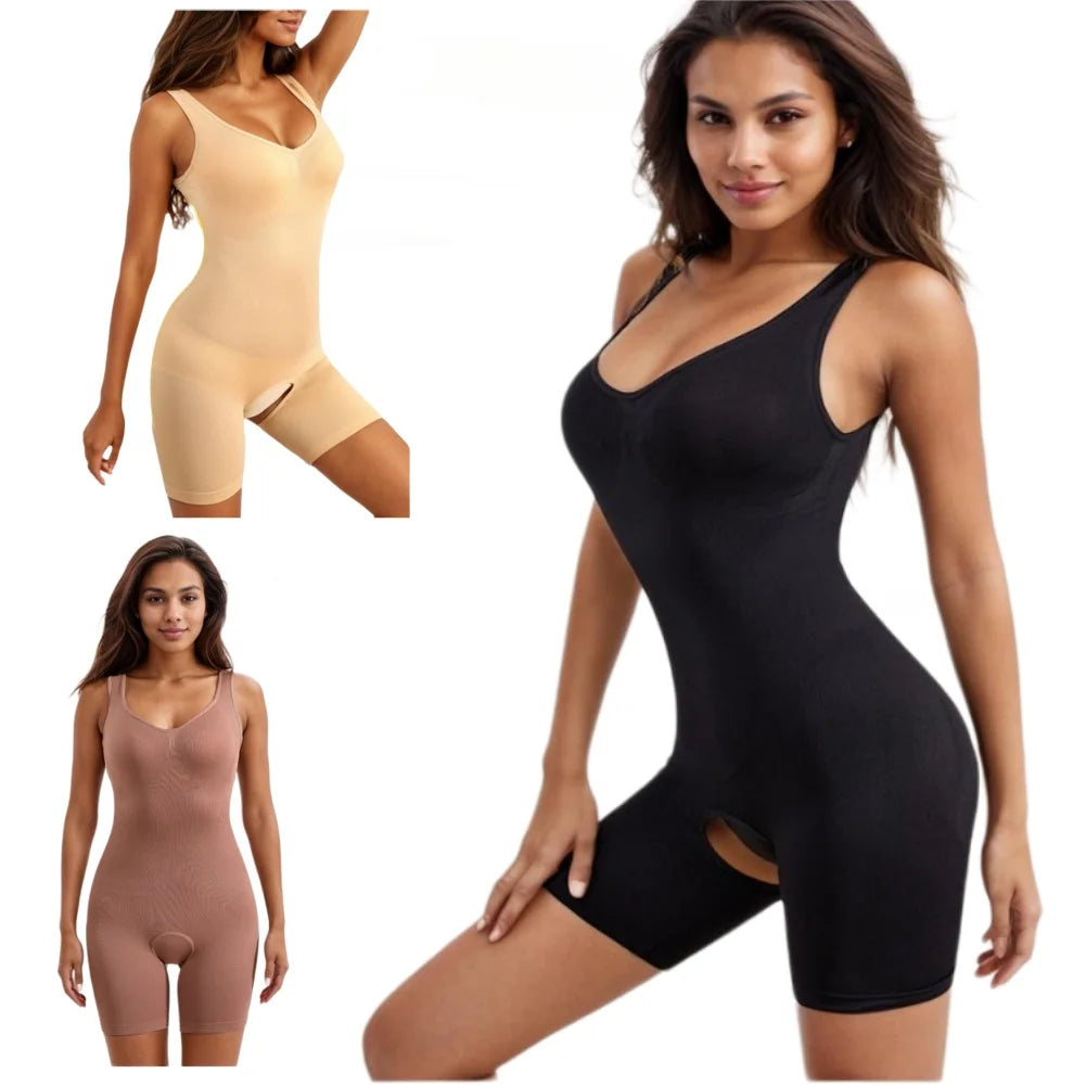 Seamless Slimming Bodysuit with Firm Tummy Control Shapewear