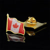 Greatest Canadian Canada Pride Leaf Flag Badge Emblem | OWNLUXE