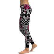 Women’s Ankle-Length Yoga Pants with Elastic Waist