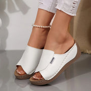 Women’s Wedge Slippers – Open-Toe Summer Sandals