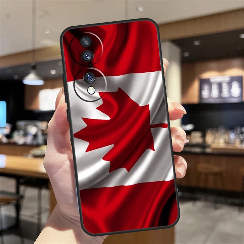 Canada Canadian Flag Case For Honor 200 Lite Magic 7 5 6 Pro Honor X9c X9b X9a X8b X8a X8 X9 50 70 90 Lite Funda