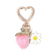 Timeless Heart Keychain for Mom in Stainless Steel