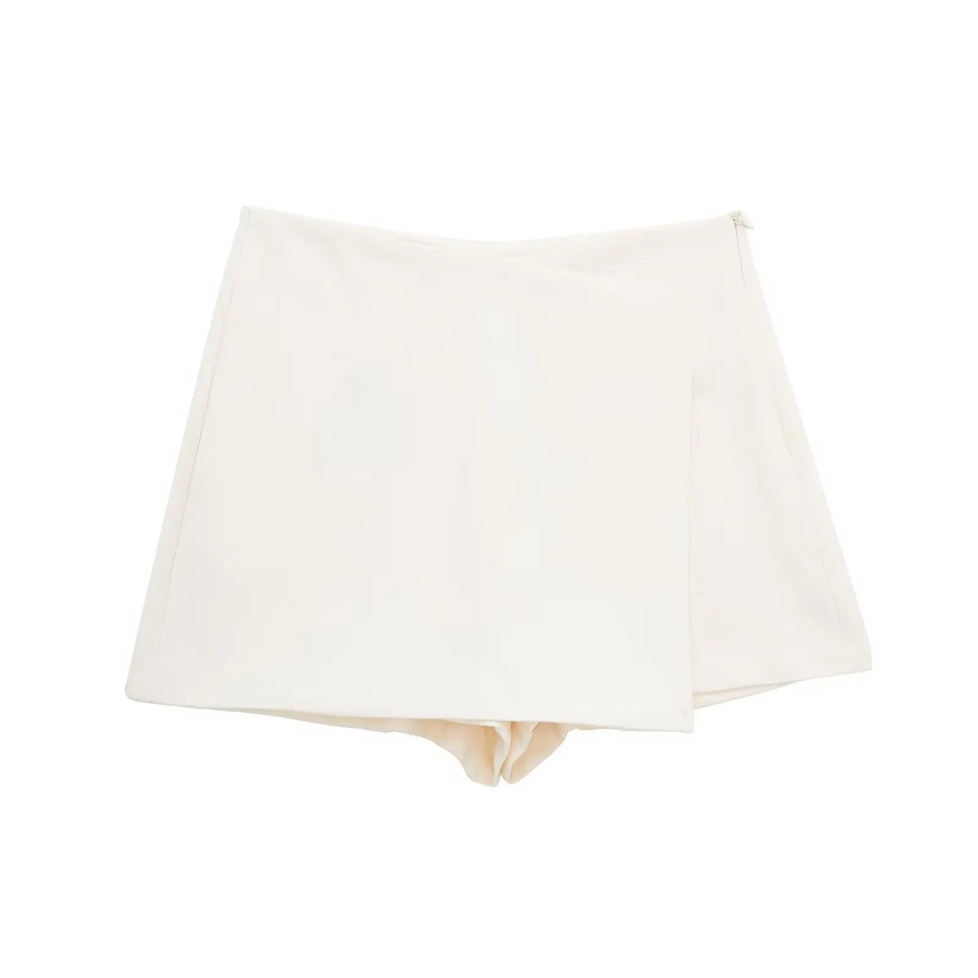 Women's High Waist Vintage Shorts (Orange) | OWNLUXE