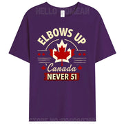 Elbows Up Canada Never 51 - Stand Strong T-Shirt