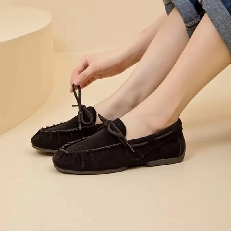 Women's Leather Vintage Loafers – Shop at OWNLUXE
