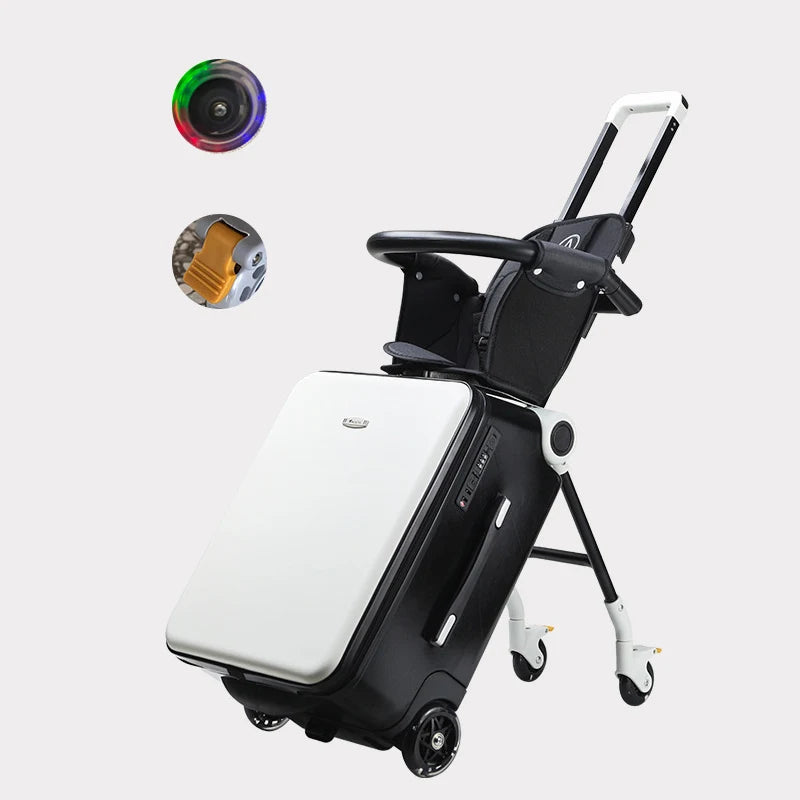 🧳 Compact Spinner Carry-On / Bagage à main compact à roulettes