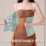 U-Shaped Waist Trainer Corset with Breast Lift - Steel Boned Shapewear