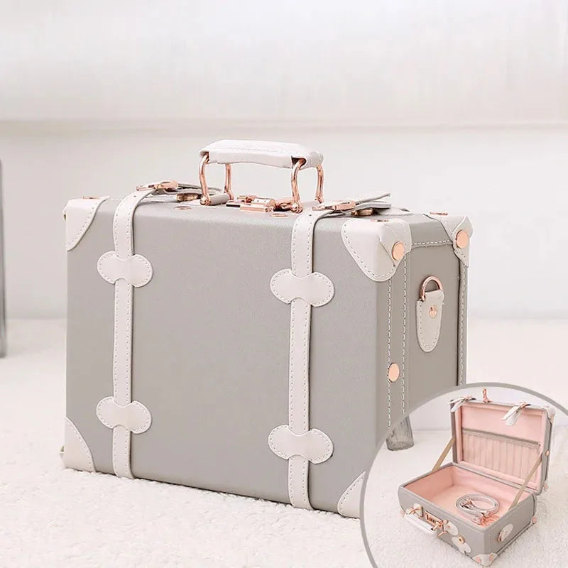 Sleek and Sophisticated PU leather suitcase