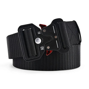 🪖Tactical Canvas Belt – Adjustable & Quick Release For Active Dad's | Ceinture tactique pour femmes – Réglable et à dégagement rapide 🪖