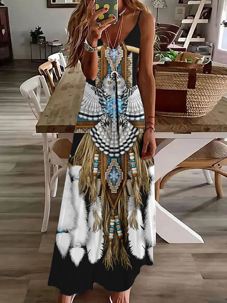 Bohemian Inspired Halter Dress – A Must-Have for Spring & Summer