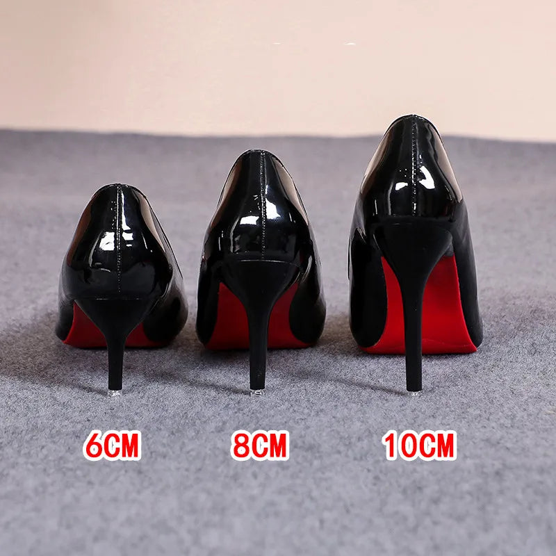 Stiletto High-Heel Pointed-Toe Pumps | OWNLUXE