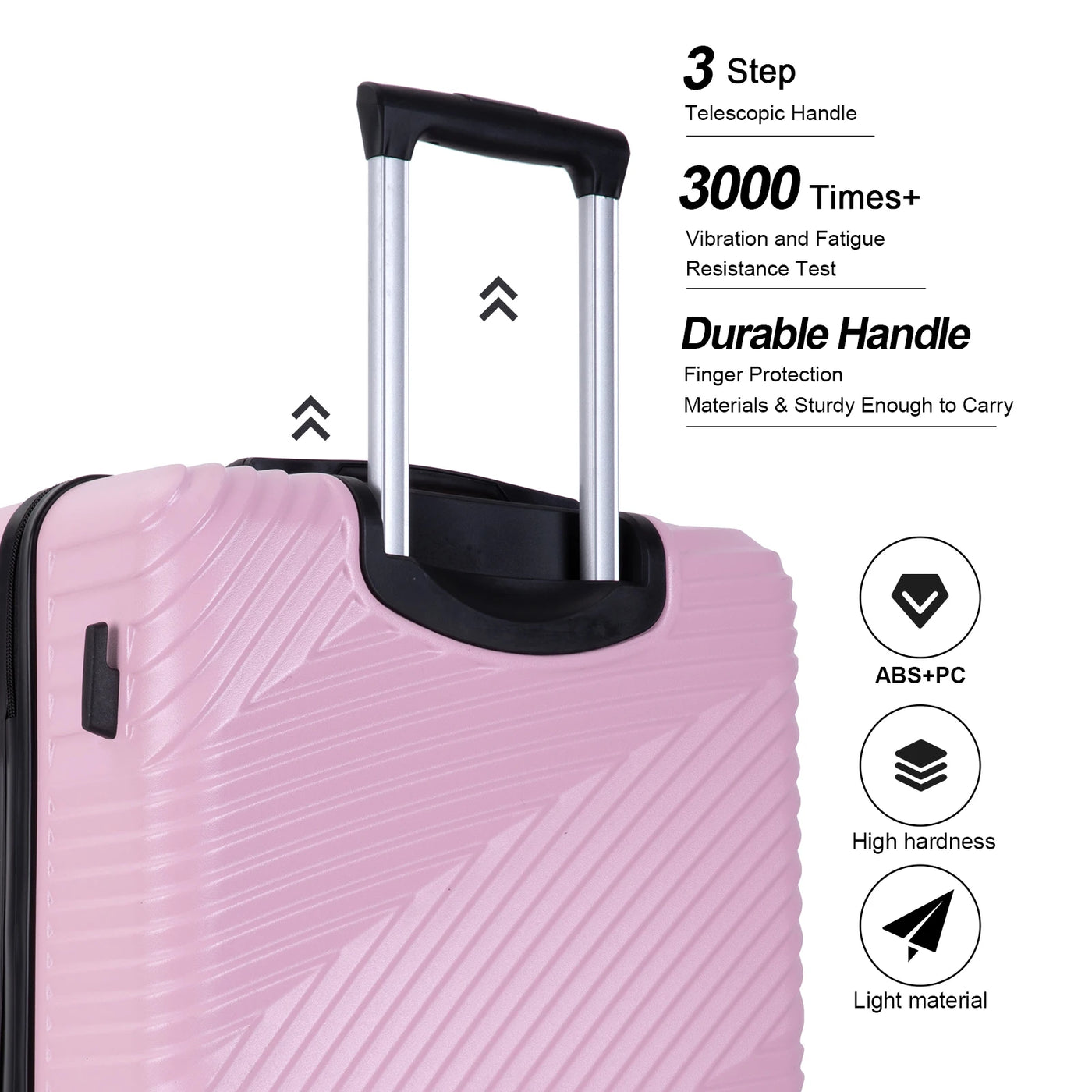 28" ABS Spinner Luggage – Durable Hard Shell
