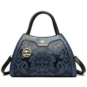 Animal Print Large Capacity Tote Bag - Soft Leather Crossbody | OWNLUXE