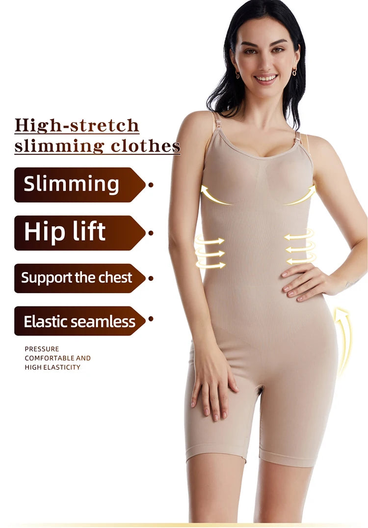 Tummy Control Full Body Shaper Bodysuit – Slimming Shapewear | OWNLUXE
