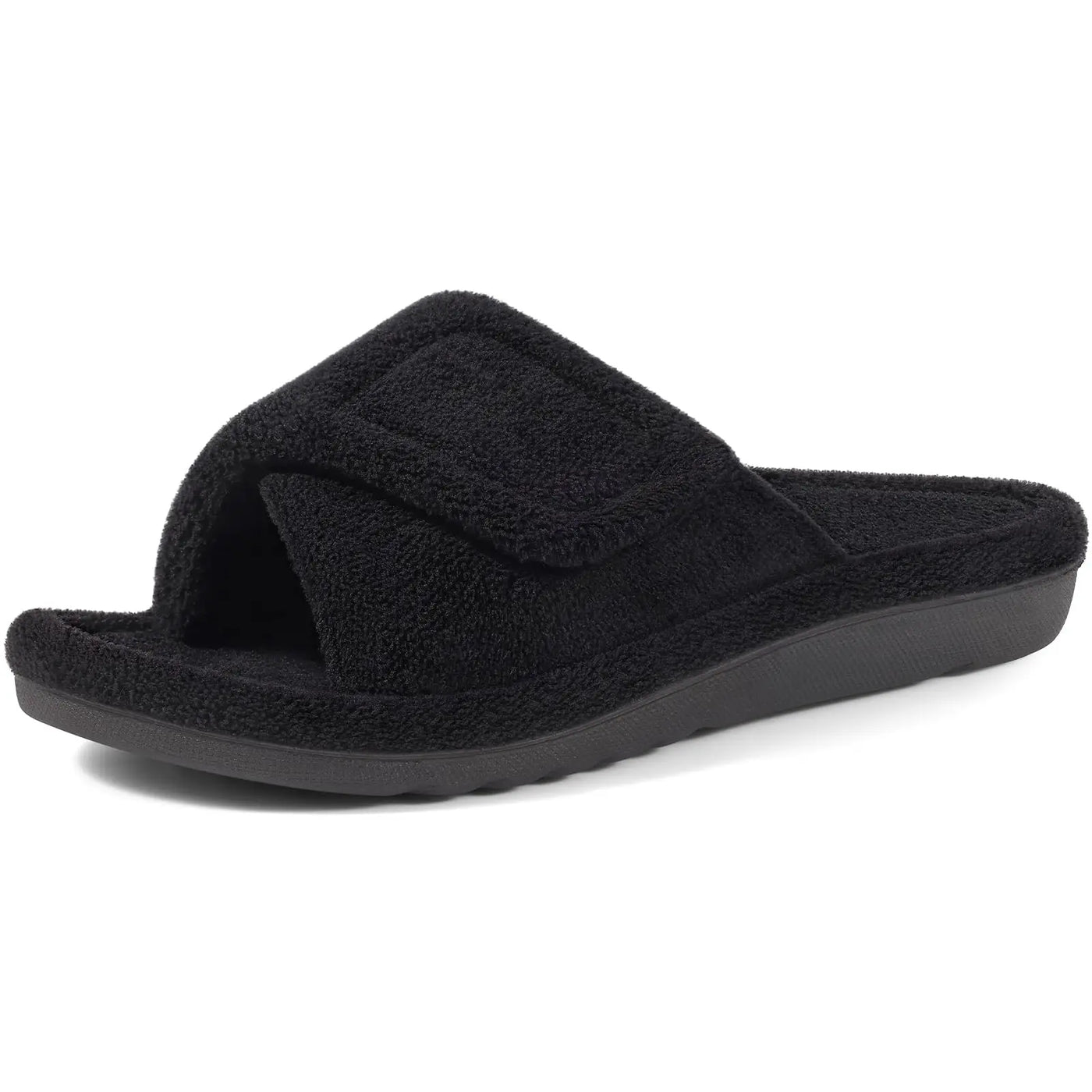 Women’s Fuzzy Orthopedic House Slippers with Arch Support