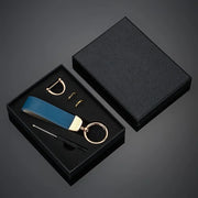 Custom Leather Keychain With Gift Box Personalized Logo | OWNLUXE