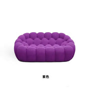 Minimalist U-Shaped Sofa with 3D Fabric All-Season Comfort