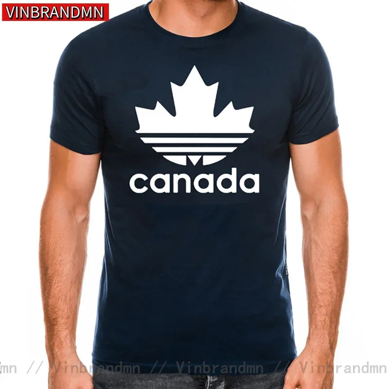 True North Strong Canada T-Shirt – Canadian Map Flag Maple Leaf Tee | OWNLUXE