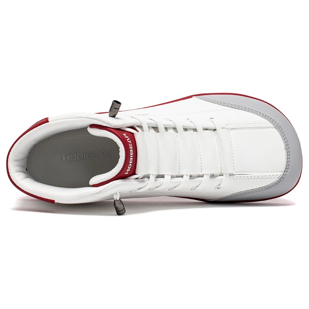 Mid-Top Barefoot Ankle Boots – Wide Toe Minimalist Sneakers