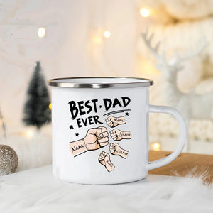 ☕ World's Best Dad Ceramic Mug – Perfect Gift from Son or Daughter | Tasse en céramique « Meilleur Papa du Monde » – Cadeau idéal de la part d’un fils ou d’une fille