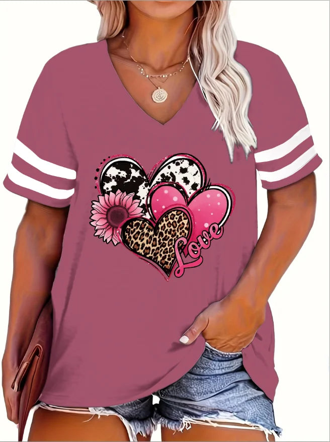 Plus Size Printed Summer Tunic – Breezy Knit