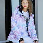 Load image into Gallery viewer, Women’s Thick Warm Ski Suit Set – Waterproof Winter Gear
