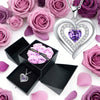 Heart Zircon Necklace | OWNLUXE