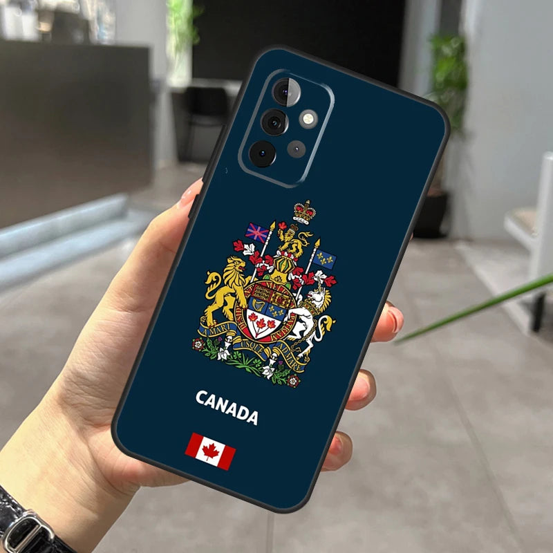 Canada Canadian Flag Case For Samsung Galaxy A56 A36 A26 A16 A06 A25 A54 A34 A14 A52 A32 A12 A13 A33 A53 A15 A35 A55