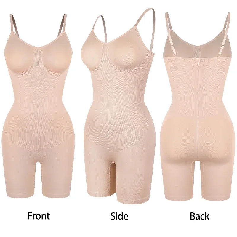 Firm Control Seamless Shaping Bodysuit – Tummy Control & Butt Lift S–3XL | OWNLUXE