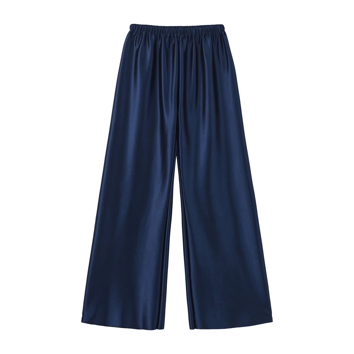 Satin Wide-Leg Pants | OWNLUXE