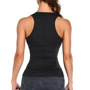 Neoprene Sauna Waist Trainer Vest Body Shaper for Women