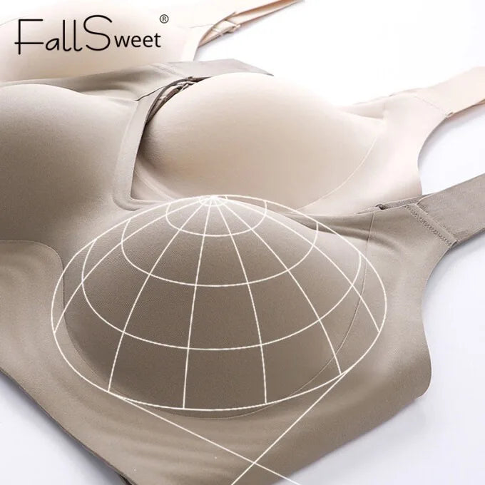 Wireless Bra Wire-Free Seamless Push-Up Bralette | OWNLUXE